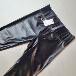 Knix Women's Size XL NWT The Birds Papaya Shine Legging High Rise Black